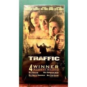 2001 Traffic Sealed VHS Tape Full Screen American Crime Drama